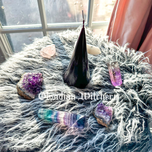 Black Ritual Candle